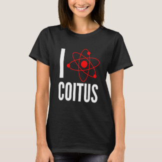 Camiseta Amo Coitus Geek Nerd Funny