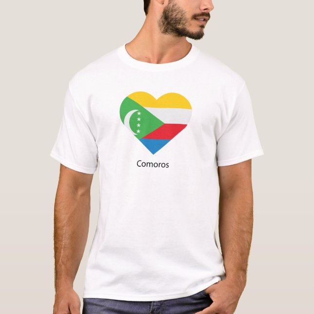 Camiseta Amo Comoras (Anverso)