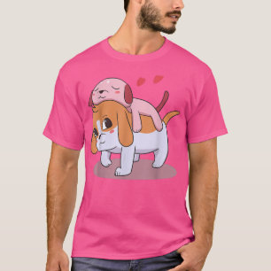 Camiseta Amo conjunto de animales 