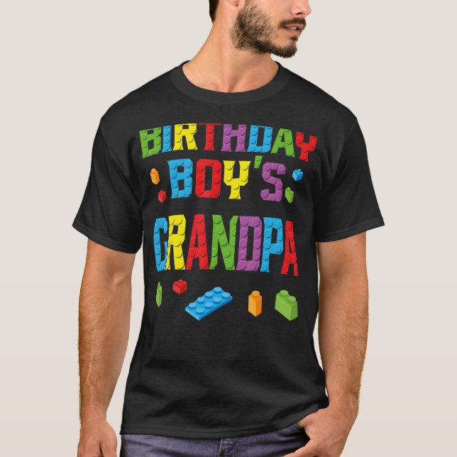 Camiseta Amo Construcción de Bri para el Abuelo del Novio (Anverso)
