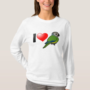 Camiseta Amo Conures Oscuro-dirigido
