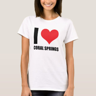 Camiseta Amo Coral Springs