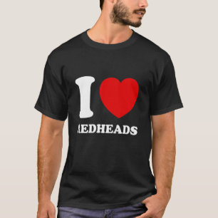 Camiseta Amo (Corazón) a las Pelirrojas