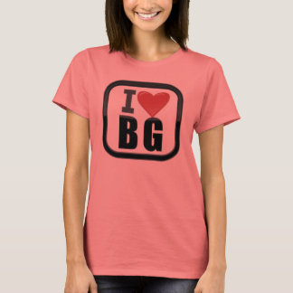 CAMISETA AMO/CORAZÓN BG RINGER TEE