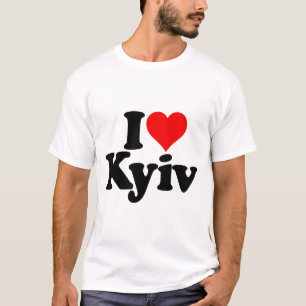 Camiseta Amo corazón Kiev Kyiv Ucrania Ukr
