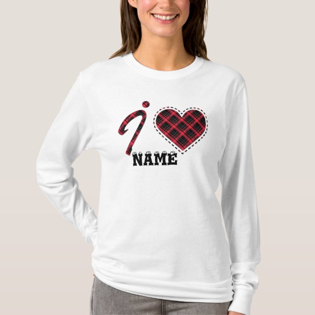 Camiseta Amo... Corazón, manso (Anverso)