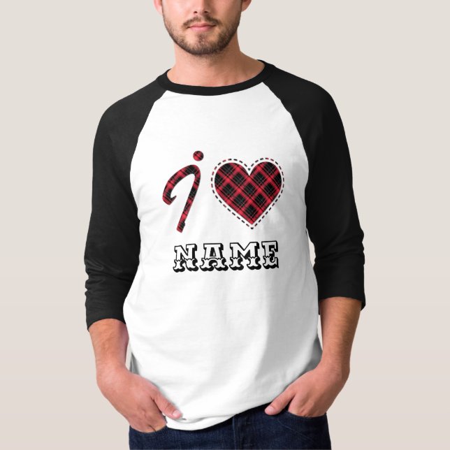 Camiseta Amo... Corazón, manso (Anverso)