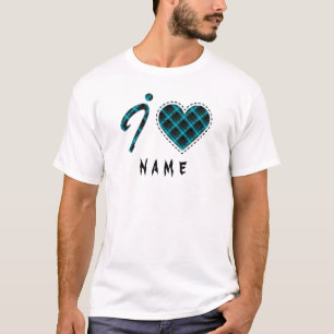 Camiseta Amo... Corazón, manso