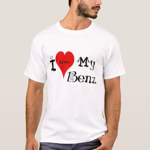 Camiseta amo (corazón) mi Benz