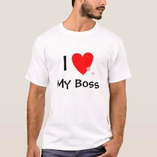 Camiseta Amo (corazón) mi Boss