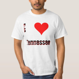 Camiseta Amo (corazón) Tennessee