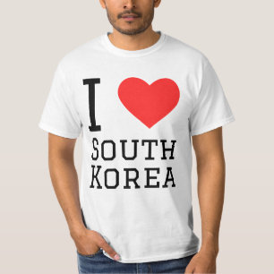 Camiseta Amo Corea del Sur