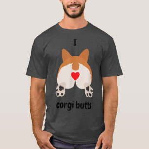 Camiseta Amo Corgi Butts