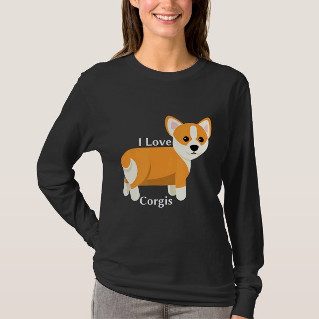 Camiseta Amo Corgis Guay Apparel Corgis (Anverso)