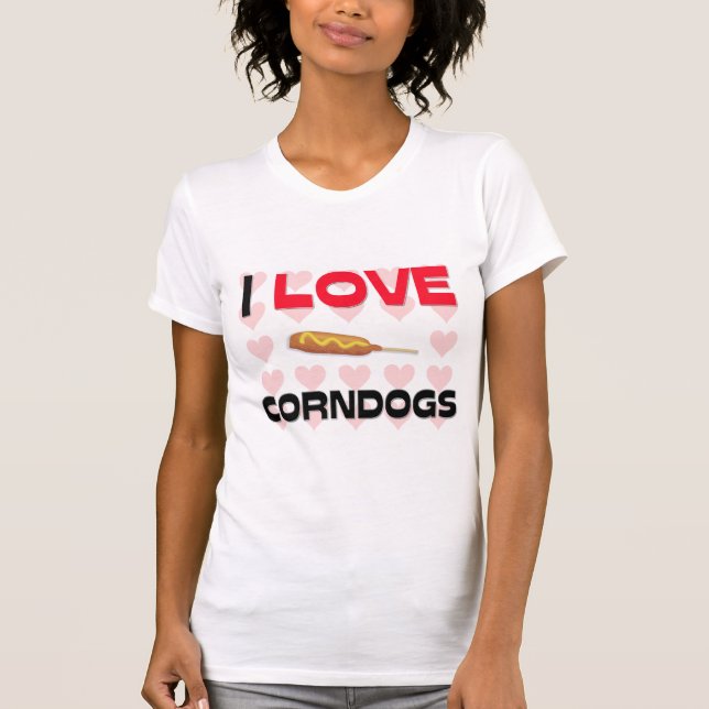 Camiseta Amo Corndogs (Anverso)