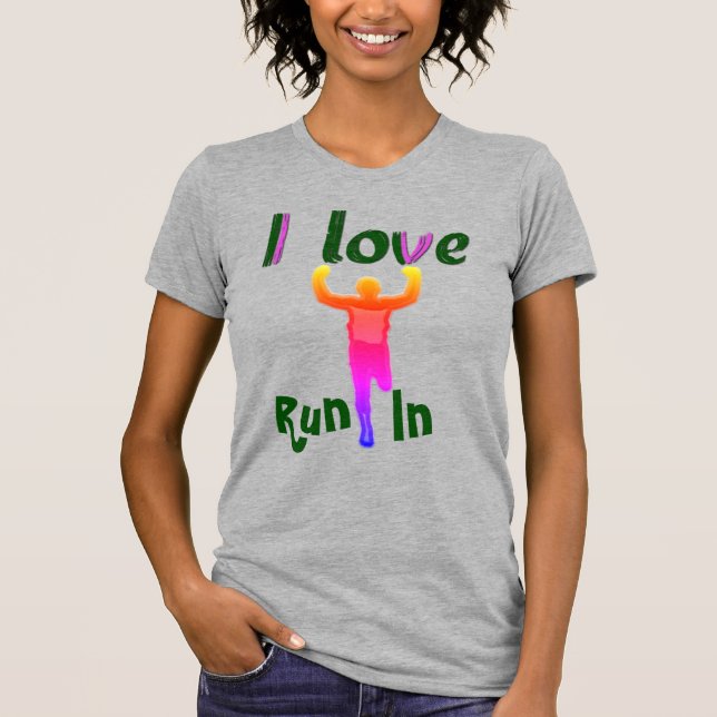 Camiseta 'Amo Correr con Compasión' (Anverso)