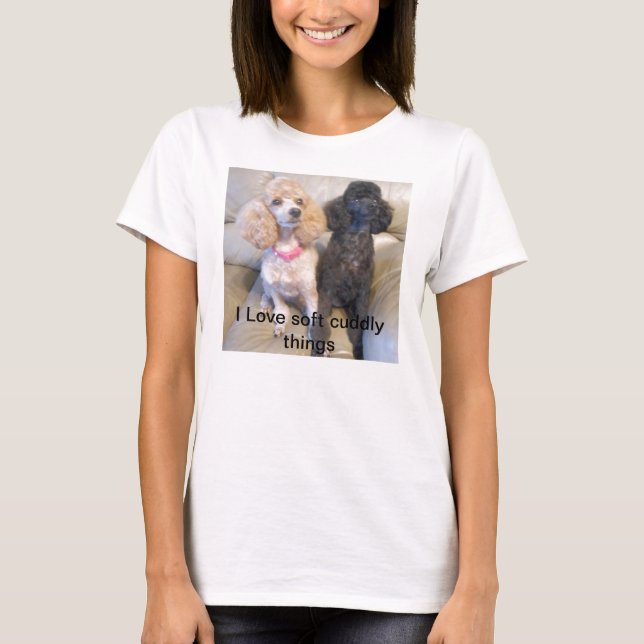 Camiseta Amo cosas mimosas suaves (Anverso)