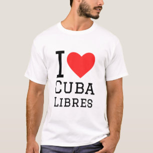 Camiseta Amo cuba libres