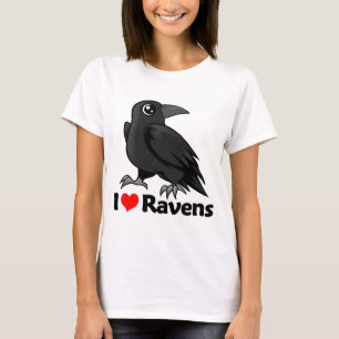 Camiseta Amo cuervos