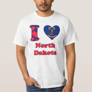Camiseta Amo Dakota del Norte