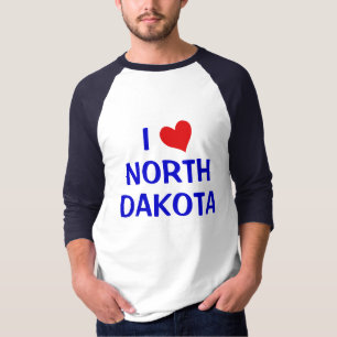 Camiseta Amo Dakota del Norte