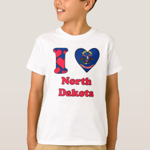 Camiseta Amo Dakota del Norte