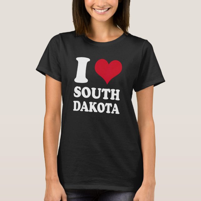 Camiseta Amo Dakota del Sur (Anverso)
