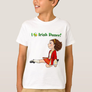 Camiseta Amo danza del irlandés