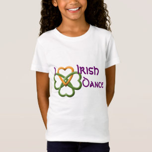 Camiseta Amo danza del irlandés