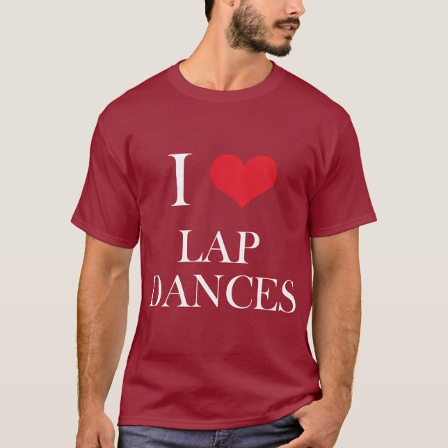 Camiseta Amo danzas del revestimiento (Anverso)