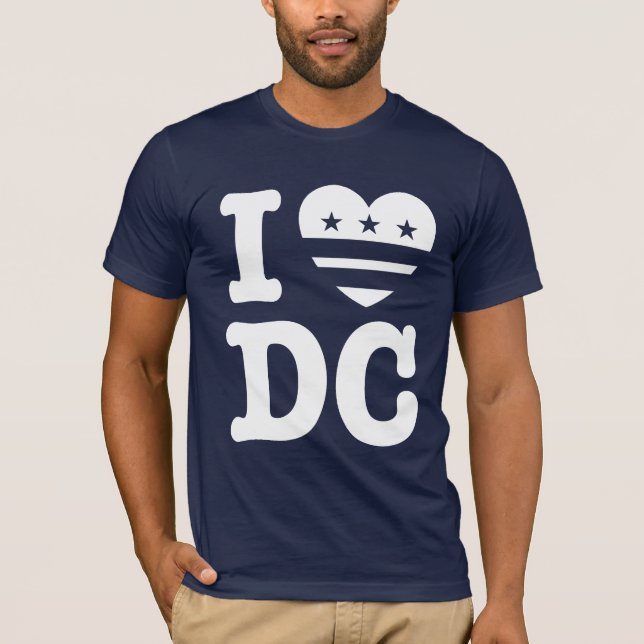 Camiseta Amo DC (Anverso)