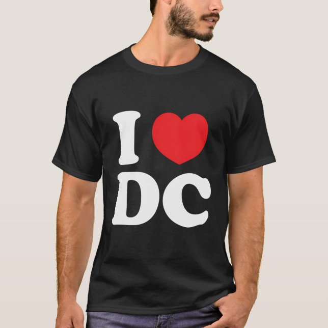 Camiseta Amo Dc (Anverso)