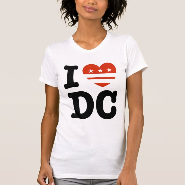 Camiseta Amo DC (Anverso)