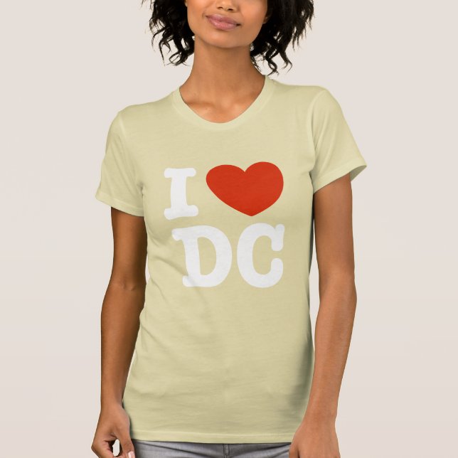 Camiseta Amo DC (Anverso)