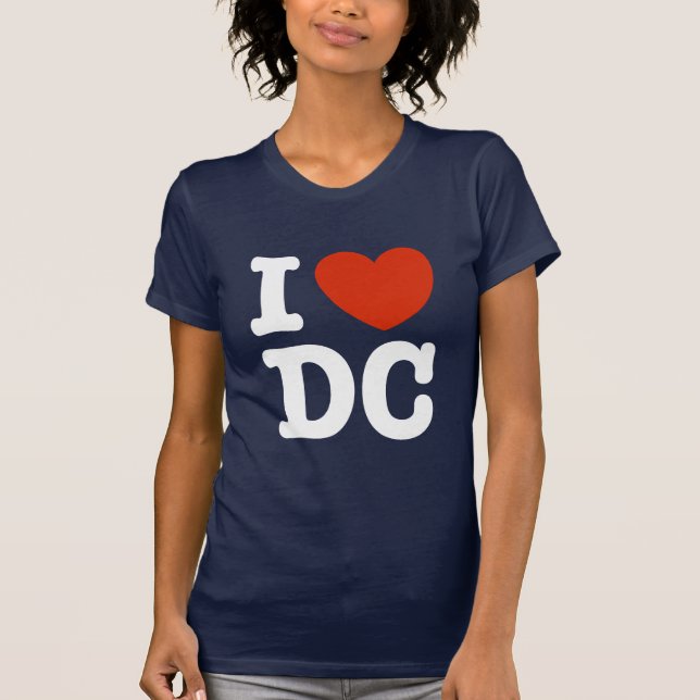 Camiseta Amo DC (Anverso)