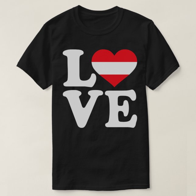 Camiseta Amo de Austria (Diseño del anverso)