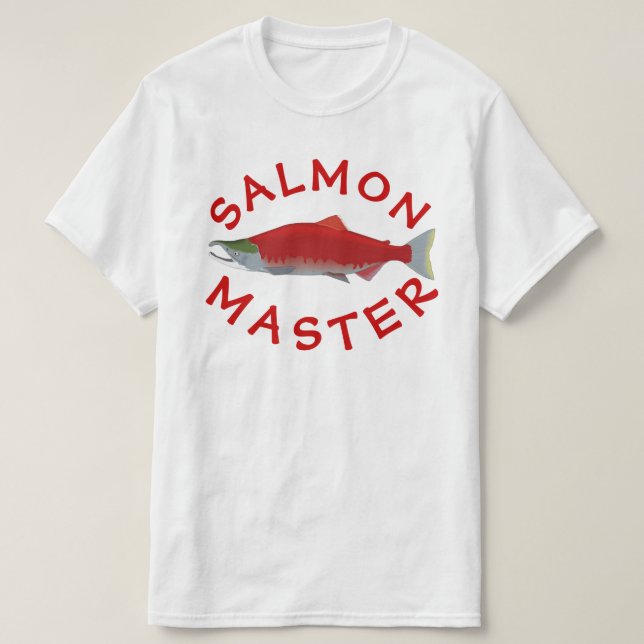 Camiseta Amo de color salmón (Diseño del anverso)