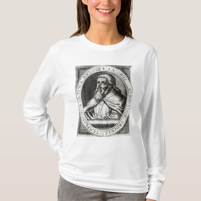 Camiseta Amo de Jacques de Molay de los caballeros Templars (Anverso)