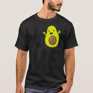 Camiseta Amo de la comida vegana aguacate pullover