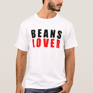 Camiseta Amo de los frijoles, amo los frijoles