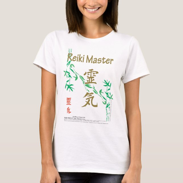 Camiseta Amo de Reiki (Anverso)