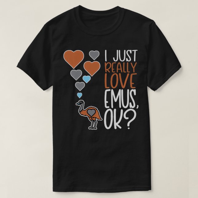 Camiseta Amo De Verdad A Emus OK Pullover (Diseño del anverso)