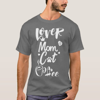 Camiseta Amo del café de la madre del gato17