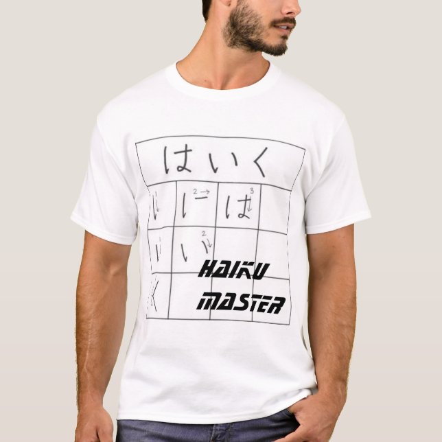 Camiseta Amo del Haiku (Anverso)