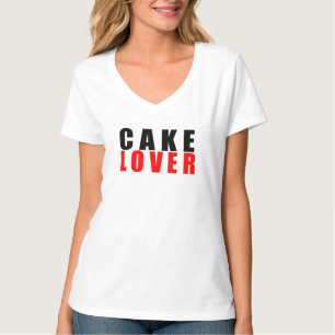 Camiseta Amo del pastel, me encanta la torta