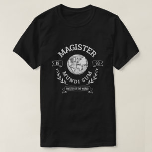 Camiseta Amo del personalizado divertido del escudo latino