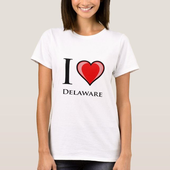 Camiseta Amo Delaware (Anverso)