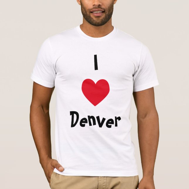 Camiseta Amo Denver (Anverso)
