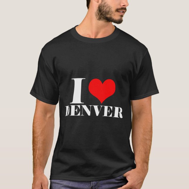 Camiseta Amo Denver (Anverso)