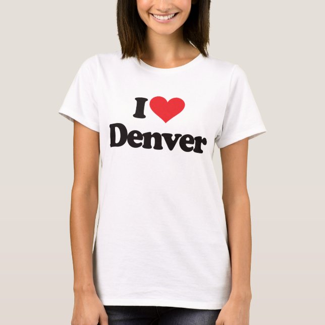 Camiseta Amo Denver (Anverso)